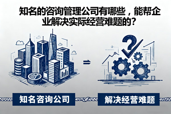 知名的咨询管理公司有哪些，能帮企业解决实际经营难题的？