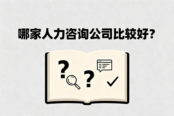 哪家人力咨询公司比较好？