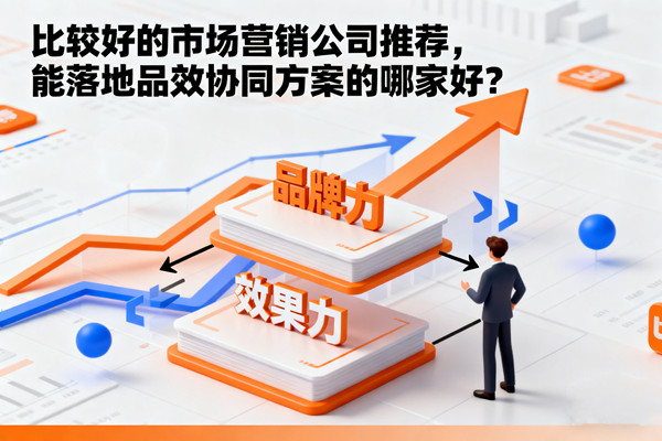 比较好的市场营销公司推荐，能落地品效协同方案的哪家好？